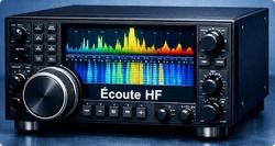 Transceiver radioamateur pour �couter la HF.